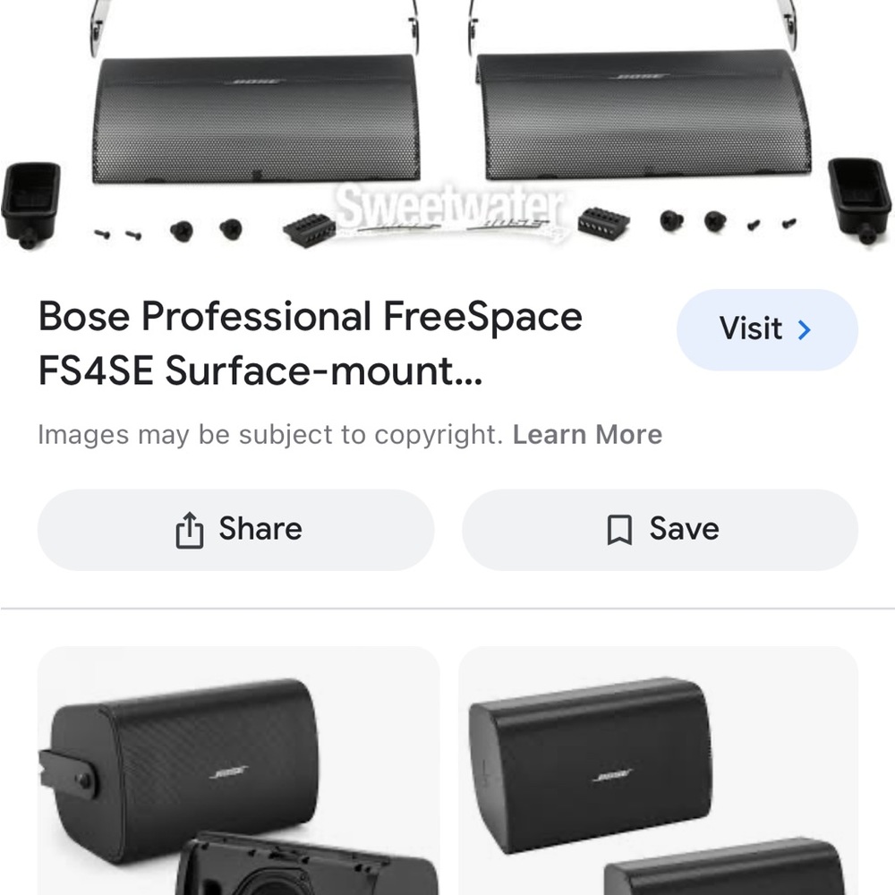 Brand New Bose Speaker in Unopened Box!
Experience exceptional sound.